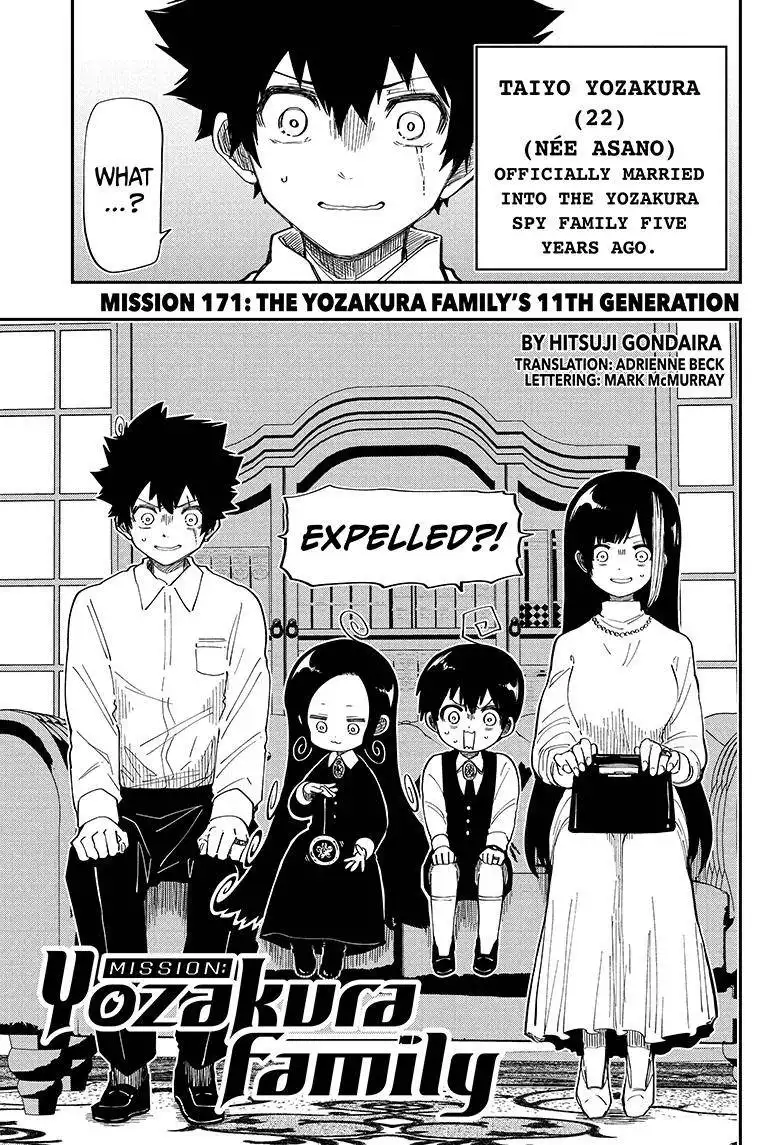 Mission: Yozakura Family Chapter 171 1